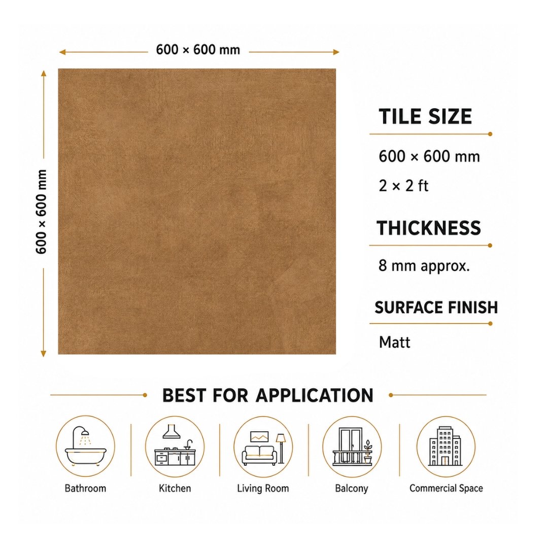 AL 1511 Plain and texture Kitchen Tiles - My Home Studio